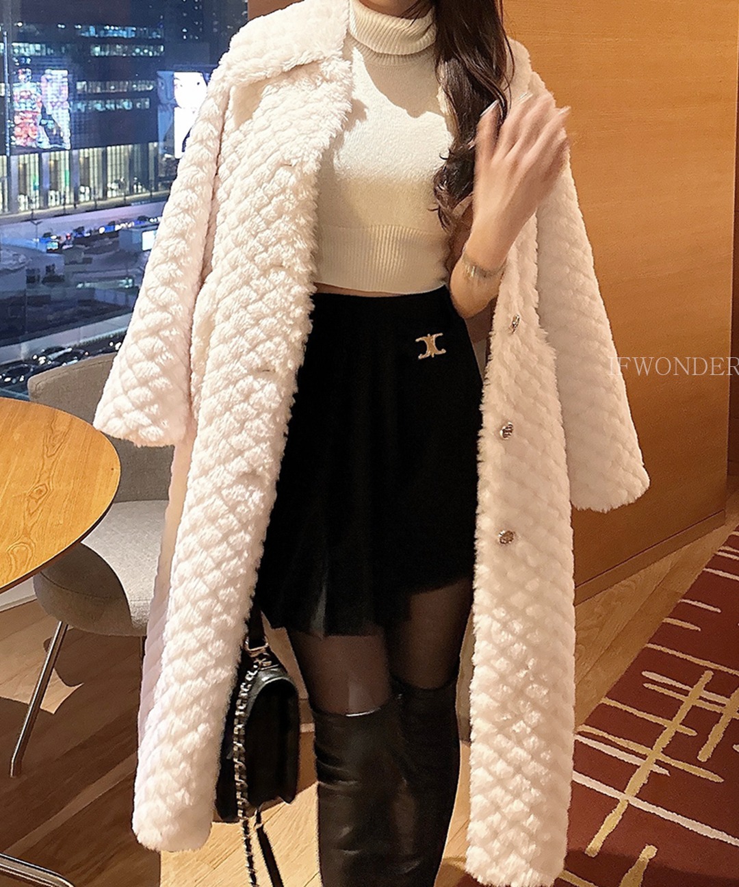 [수입] sofia wool long coat