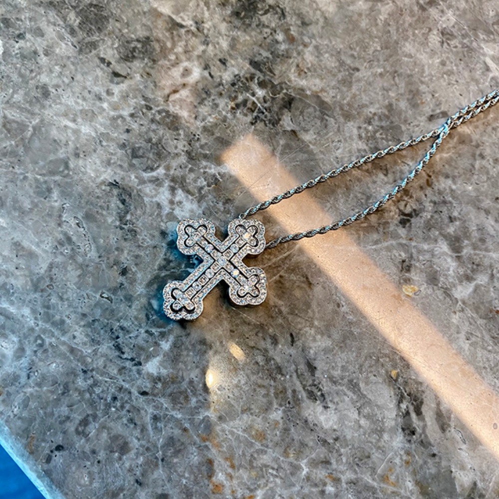 CROSS NECKLACE (silver925)
